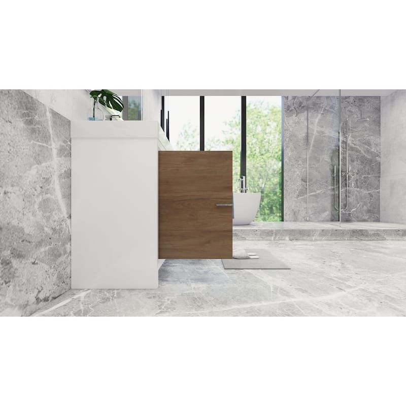 Dove 60'' Freestanding Vanity with Double Reinforced Acrylic Sink