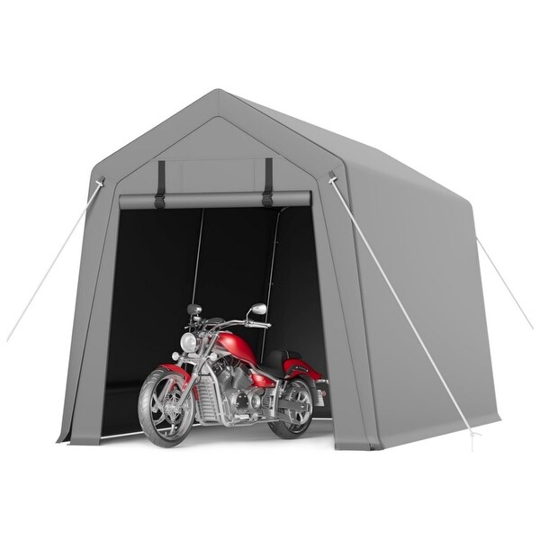 Motorcycle Storage Sheds 7x15 FT