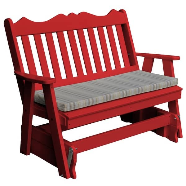 slide 2 of 14, Poly 4' Royal English Glider Bright Red