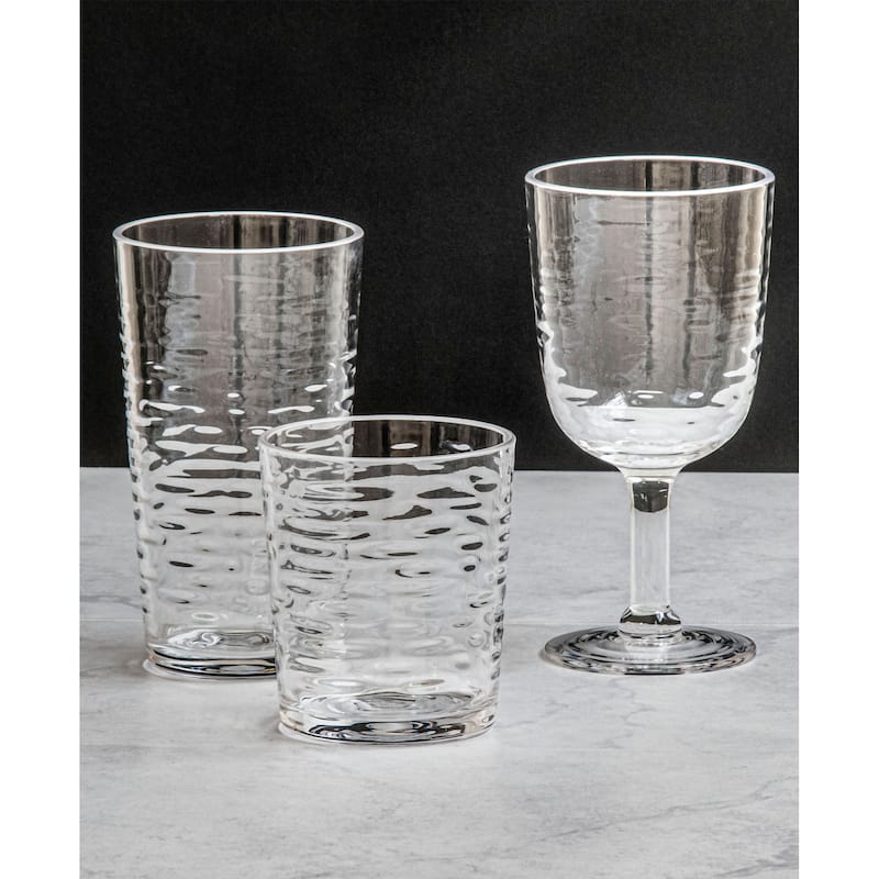 Abode Homewares by TarHong Foundry Goblet,13.5 oz. Set of 6