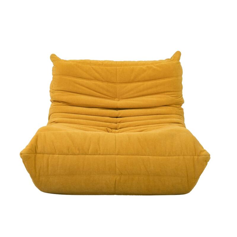 Ergonomic Design Stable Bean Bag Sofa,Armless Floor sofa Bean Bag Chair for Adults Fireside Bean Bag Lounger Memory Foam Chair