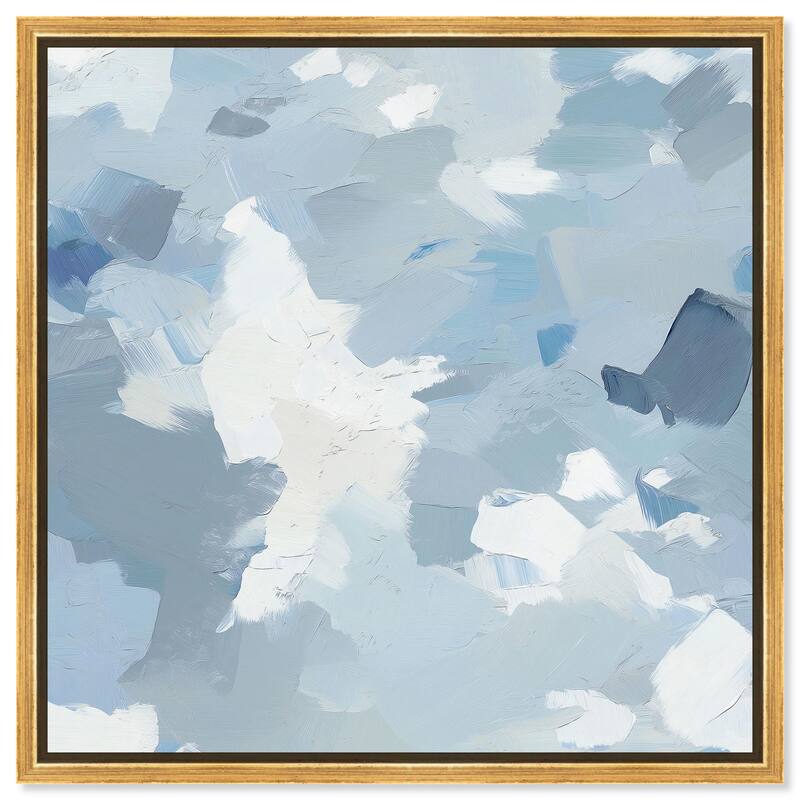 Subconscious Sea I Canvas by Art Remedy - Gold - 12" x 12"