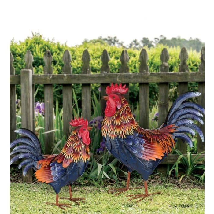 Arroyo Rooster Decor MED