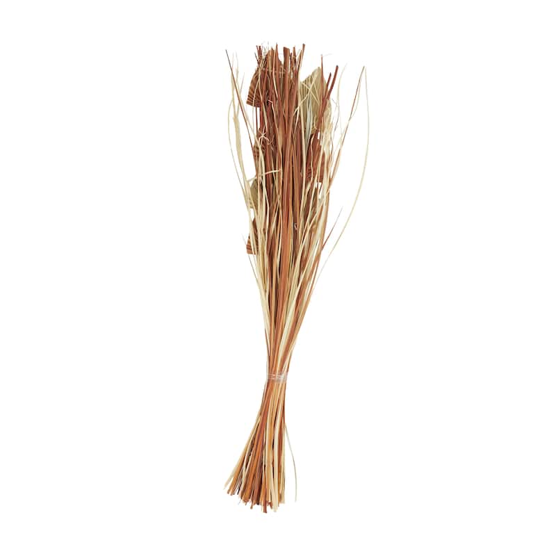 Brown Dried Plant Palm Leaf Home Decor Natural Foliage with Grass