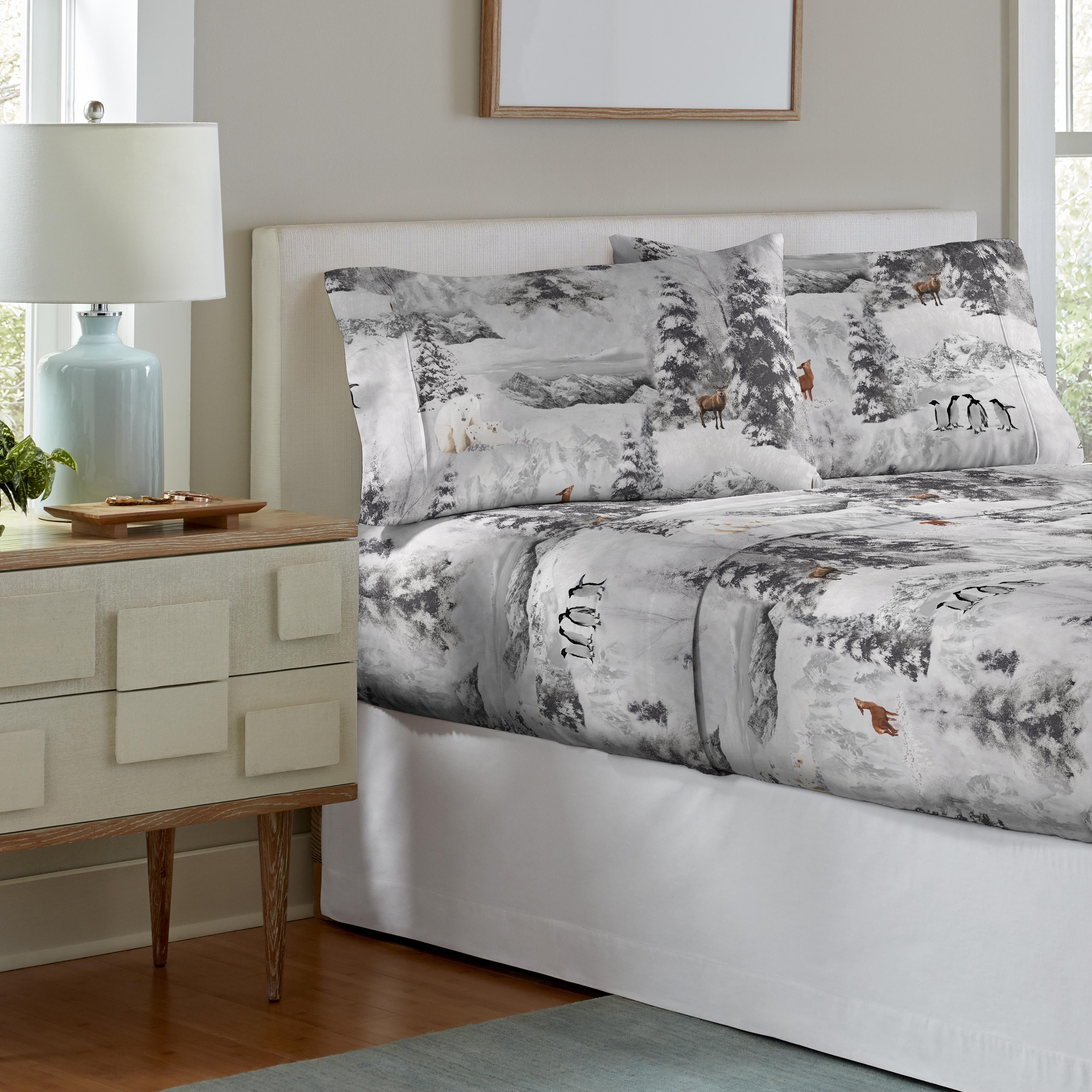 Celeste Home 190 GSM Cotton Flannel Velvet Feel Bed Sheet Set - On Sale -  Bed Bath & Beyond - 18101165