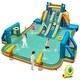 preview thumbnail 6 of 4, 19x17 FT Waterslide Park Inflatable Water Slide Blow up Splash Pool with 950 W Blower
