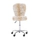 preview thumbnail 50 of 52, Clara Faux Fur Armless Office Chair