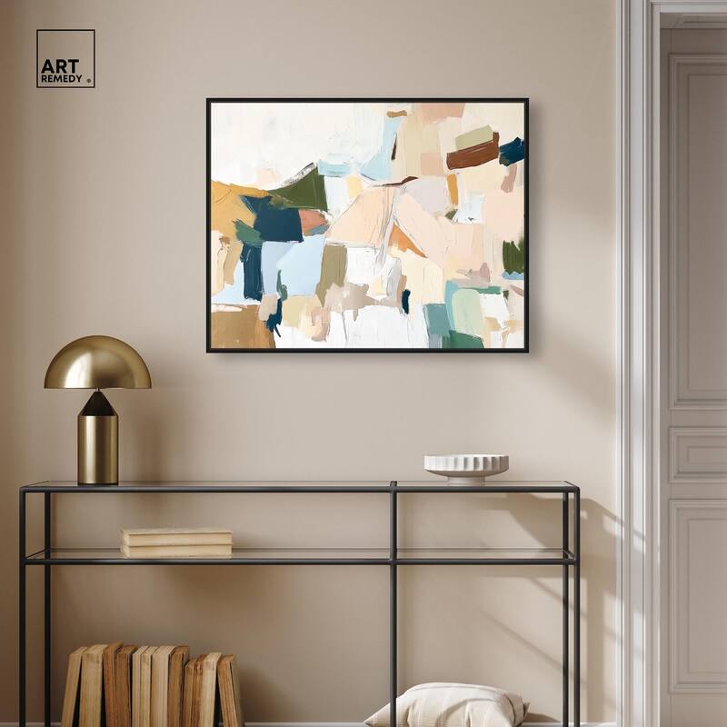 Pastel Mixture Canvas by Art Remedy