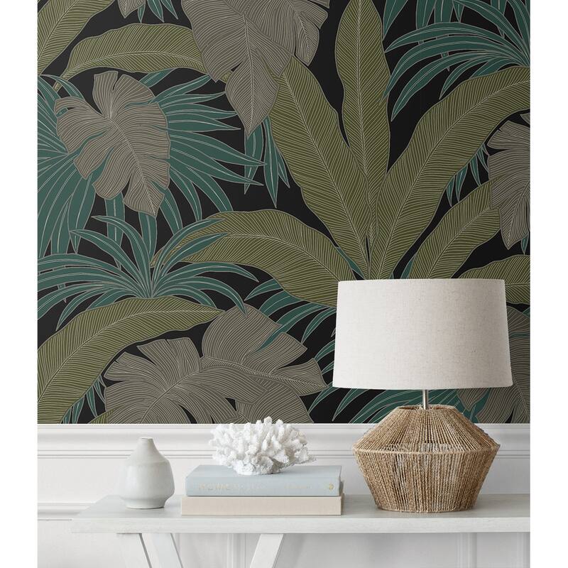 Seabrook Designs Sabryna Non-Woven Unpasted Wallpaper
