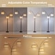 preview thumbnail 18 of 47, 80" Tree Floor Lamp with Remote Control and Dimmable 3 Color Tempetures