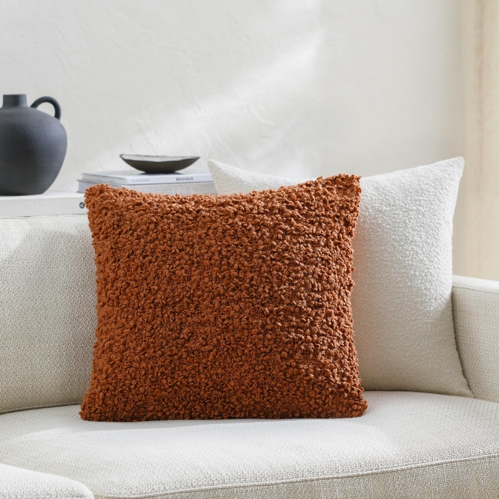 Red farmhouse cheap throw pillows