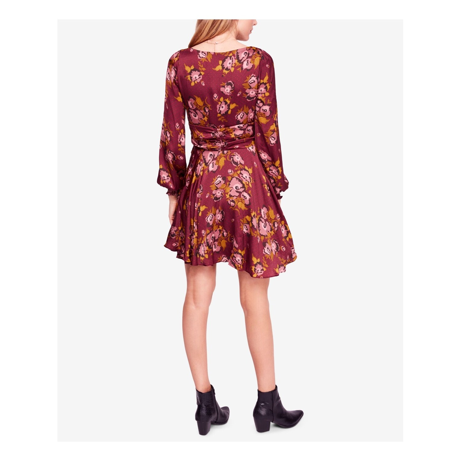 free people purple floral dress
