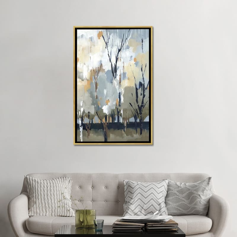 iCanvas "Silversong Birch I" by Lera Framed Canvas Print