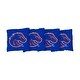preview thumbnail 1 of 1, Boise State University Broncos Blue Cornhole Bags All-Weather Resin Filled
