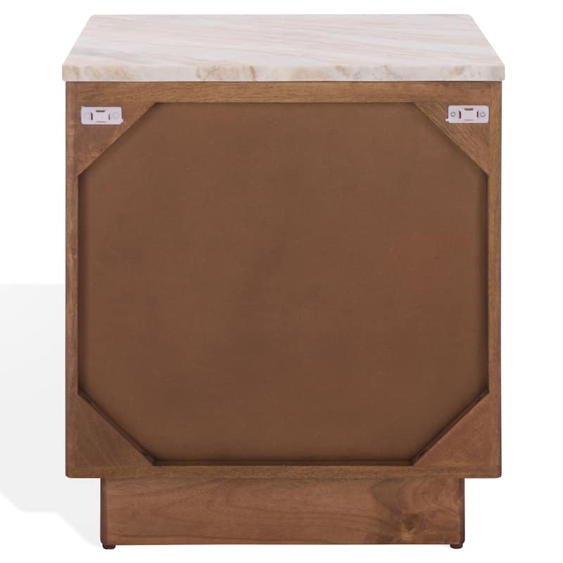 SAFAVIEH Couture Paxter Marble Top Nightstand