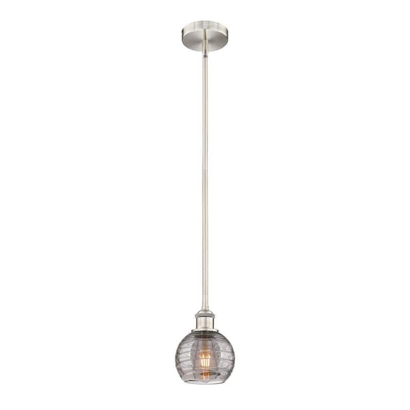 Innovations Lighting 616-1S 8 6 Athens Deco Swirl Pendant Athens Deco