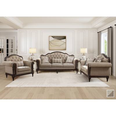 Tasse 3-Piece Living Room Set