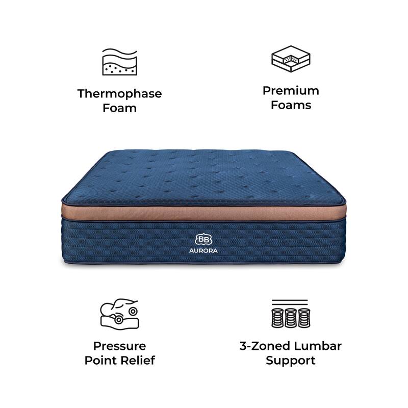 Brooklyn Bedding Aurora Luxe Cooling Mattress