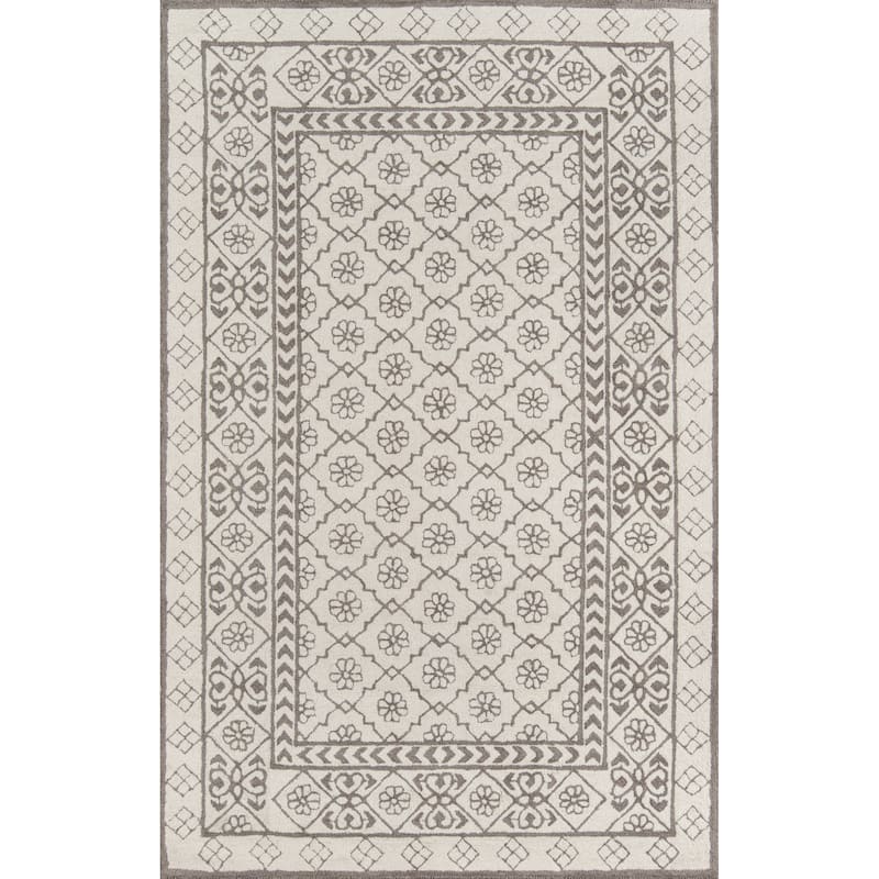 Momeni Newport Hand Tufted Wool Contemporary Geometric Area Rug