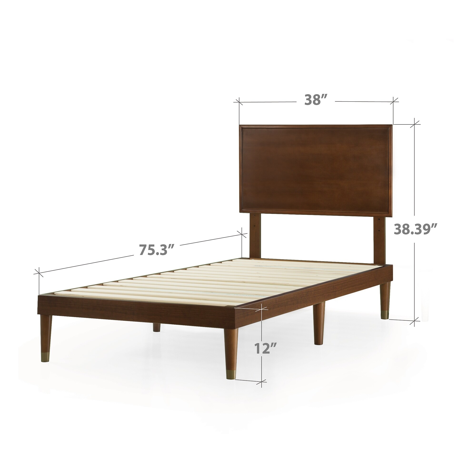Mid century shop platform bed