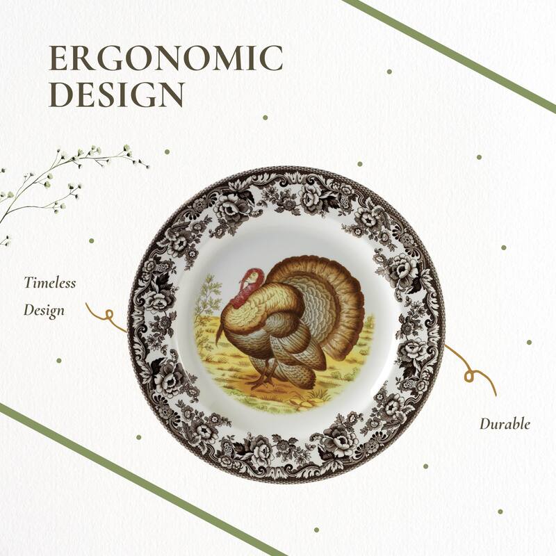 Spode Woodland Salad Plate Assorted Animals