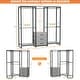 preview thumbnail 7 of 33, 65.6'' Heavy-duty Garment Rack, Freestanding Closet Organizer with Fabric Drawers and 5 hanging Rods