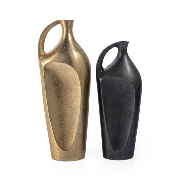 slide 1 of 13, Kaius Metal Table Vase