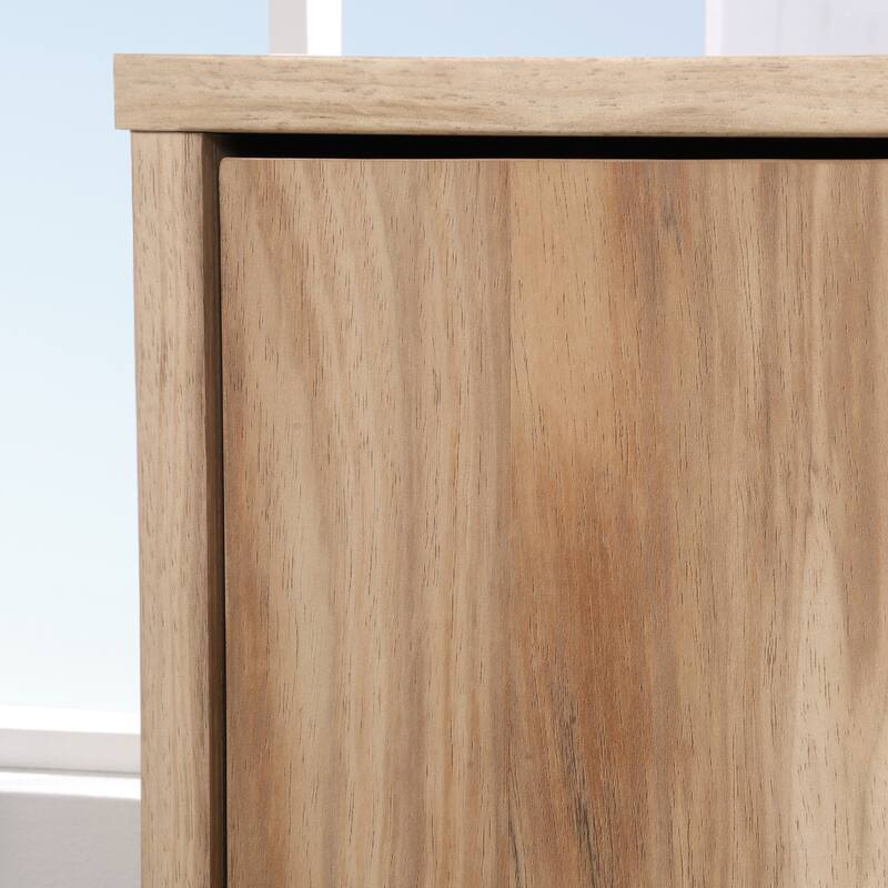 Wood Door Kit for Bookcase, Brown