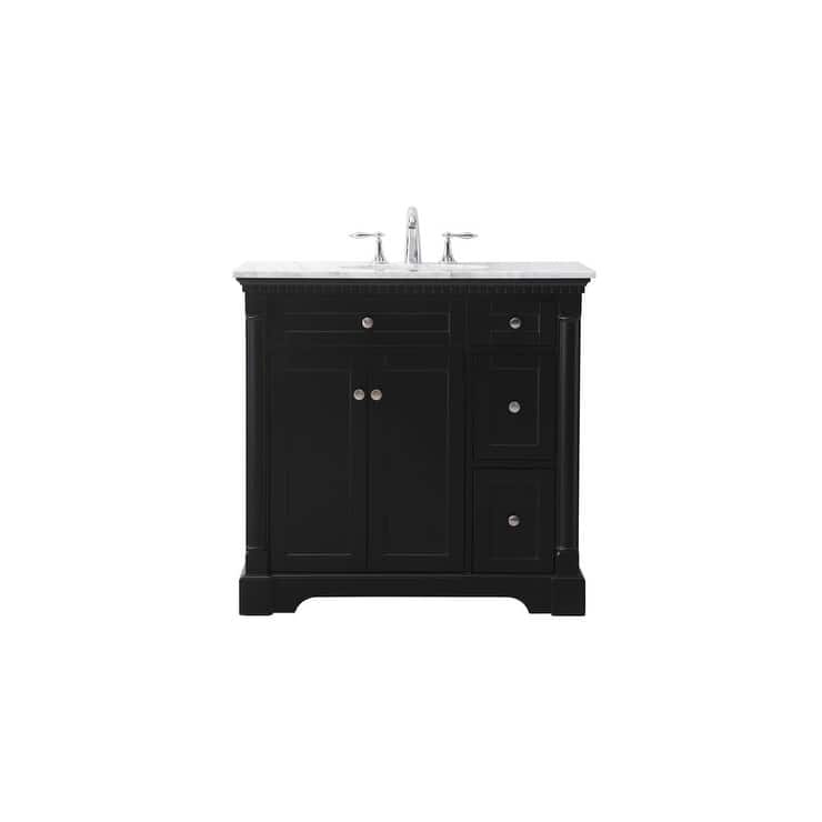 Elegant Lighting VF53036 Clarence 36" Free Standing Single Basin