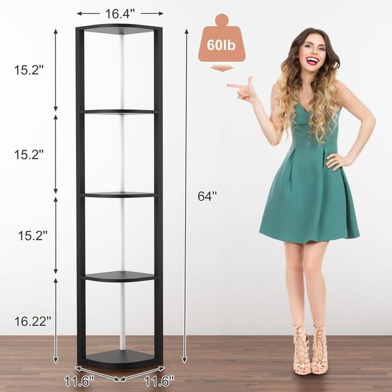 5 Tiers Corner Shelf