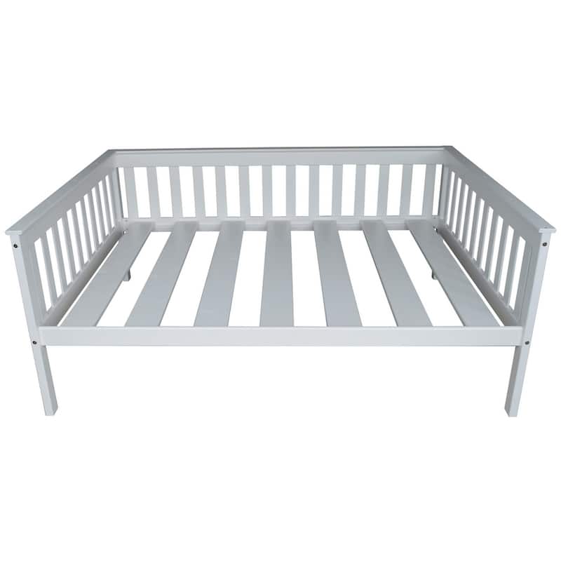 Pine Full Mission Daybed - White