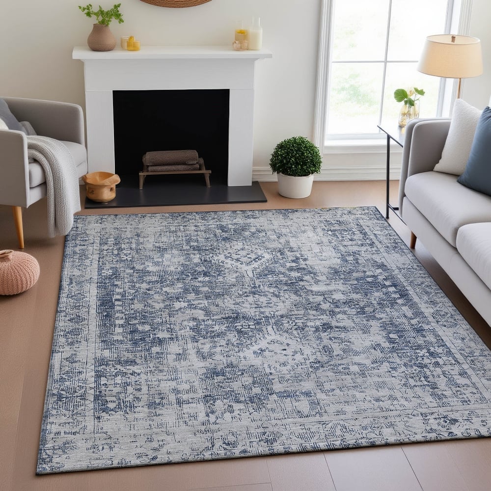 Premium Washable Super Soft Vintage Traditional Mayfield Rug