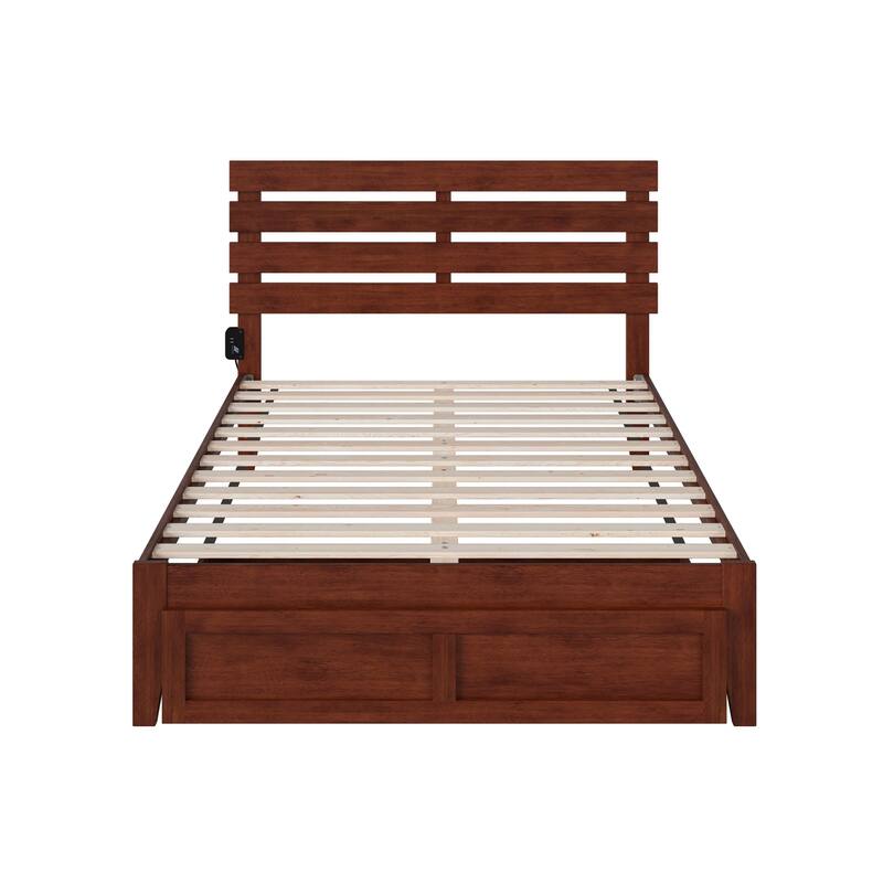 Oxford Platform Bed with Foot Drawer
