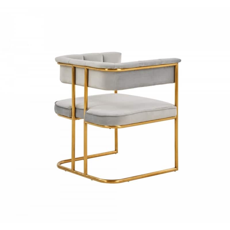 Modern Dining Chair with Comfortable Fabric Upholstery - 24.50" x 36" x 29"