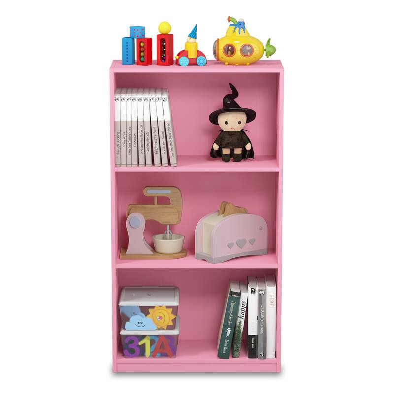 Porch & Den Chrystie Basic 3-shelf Bookcase