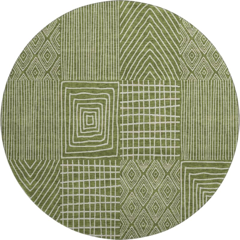 Premium Washable Super Soft Modern Geo Charm Mayfield Rug