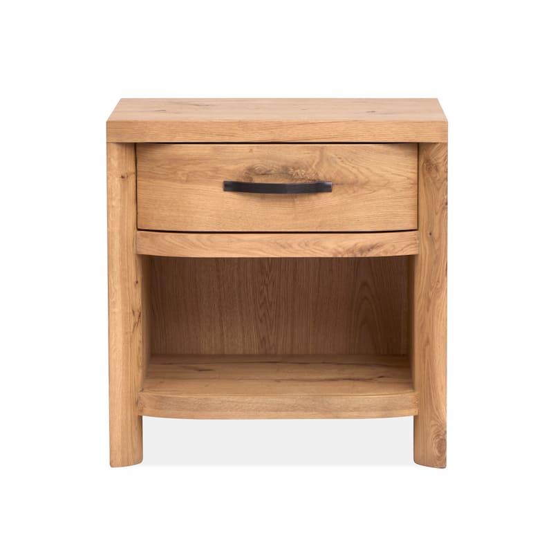 Magnussen Home Laramie Honey Wheat Open Nightstand