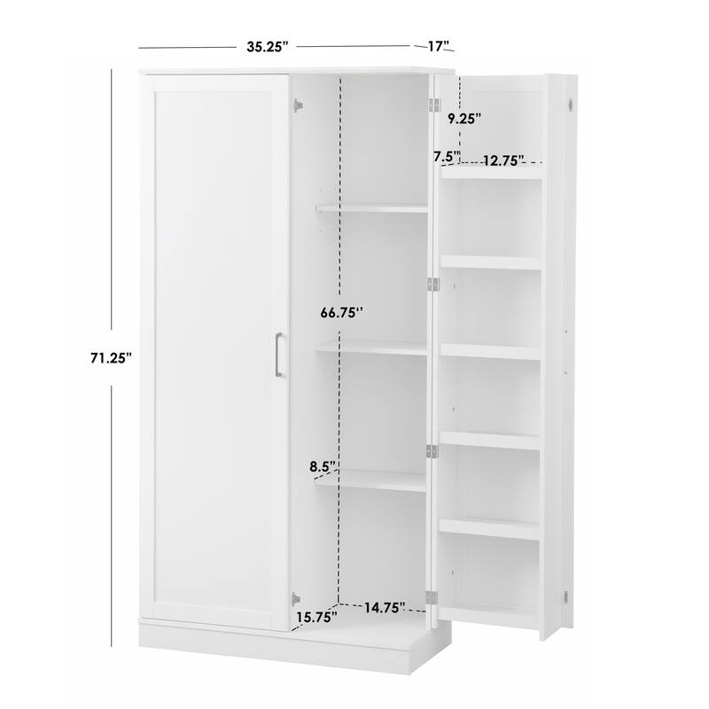 Simple Living Lawrence Tall Pantry Cabinet