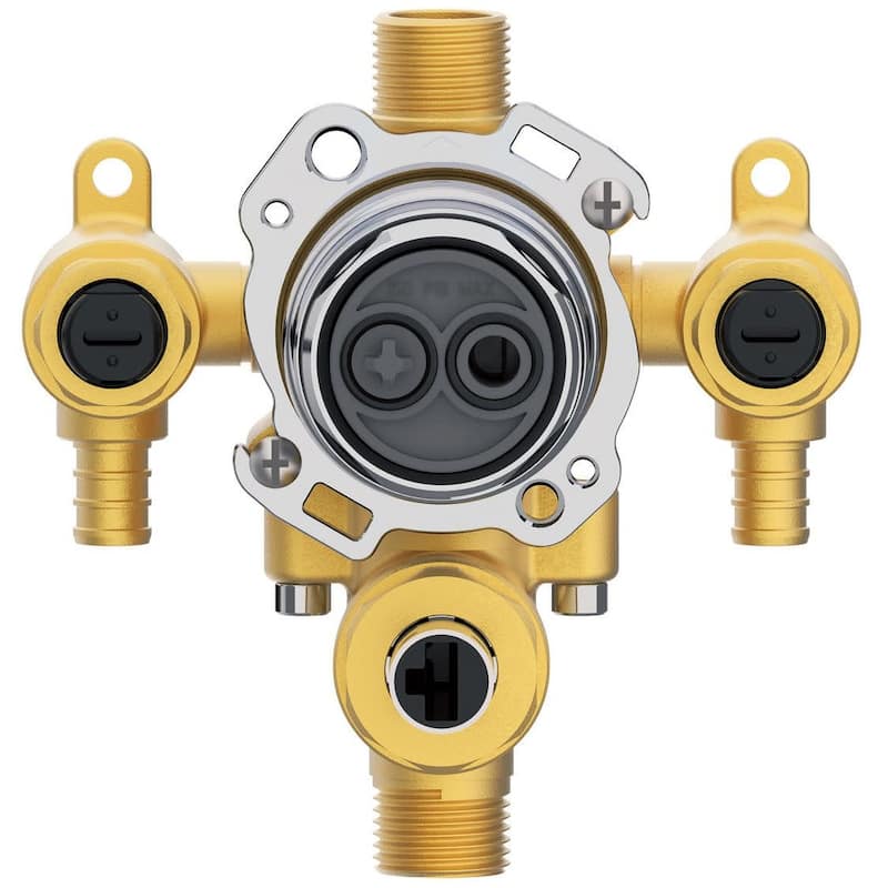 Gerber G00GS554S Treysta 0.5 PEX Crimp Shower Rough-In Valve