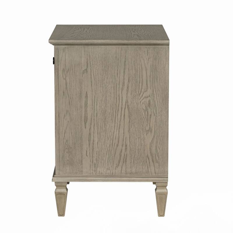 Victoria Nightstand Reclaimed Grey