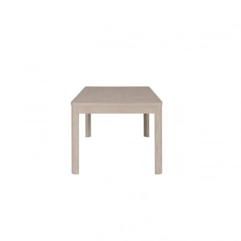 Giva Dining Table, Farmhouse Rectangular Natural Brown Wood 78 Inch