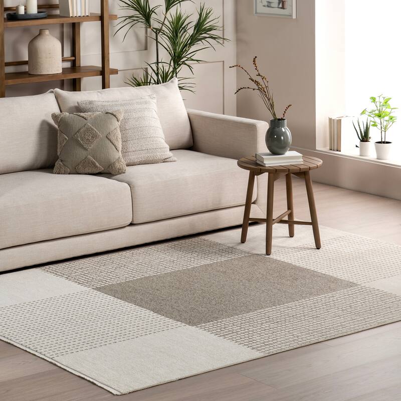 Nuloom Kirby SuperiorWash Plaid Reversible Machine Washable Area Rug