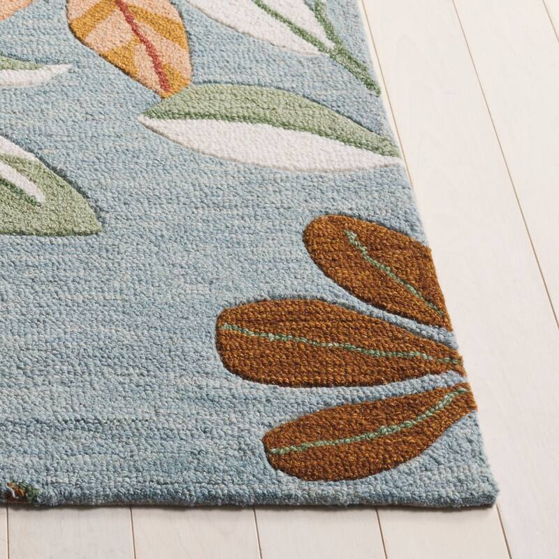 SAFAVIEH Handmade Jardin Annaros Floral Wool Rug