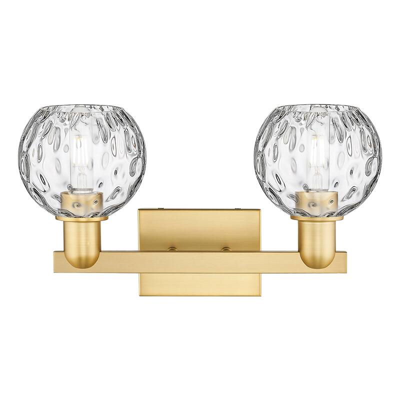 Innovations Lighting Endless Possibilities Arcadia - Athens Water Glass - 2 Light 17" Bath Vanity Light