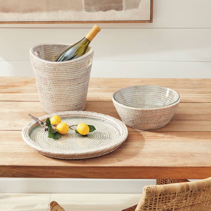 Burma Rattan Beverage Tub Small