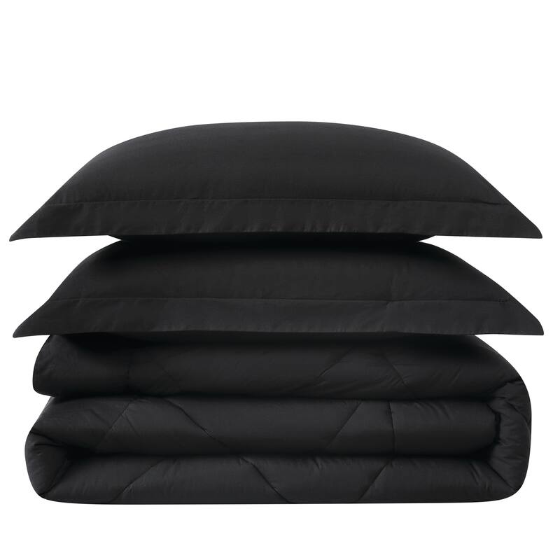 Cannon Solid Percale Comforter Set