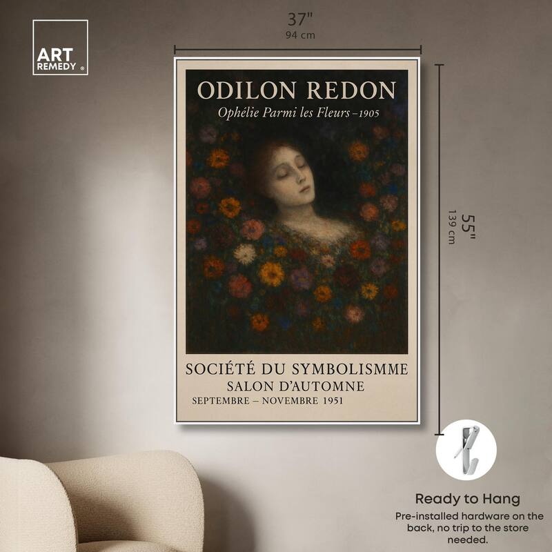 Redon's Beauty Canvas by Art Remedy