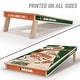 preview thumbnail 2 of 2, Miami Hurricanes NCAA 2x4 Cornhole Board Set
