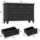 preview thumbnail 10 of 26, 7 Drawer Dresser, Wooden Chest of Drawers with Deep Drawers, 47 in Long Dressers TV Stand
