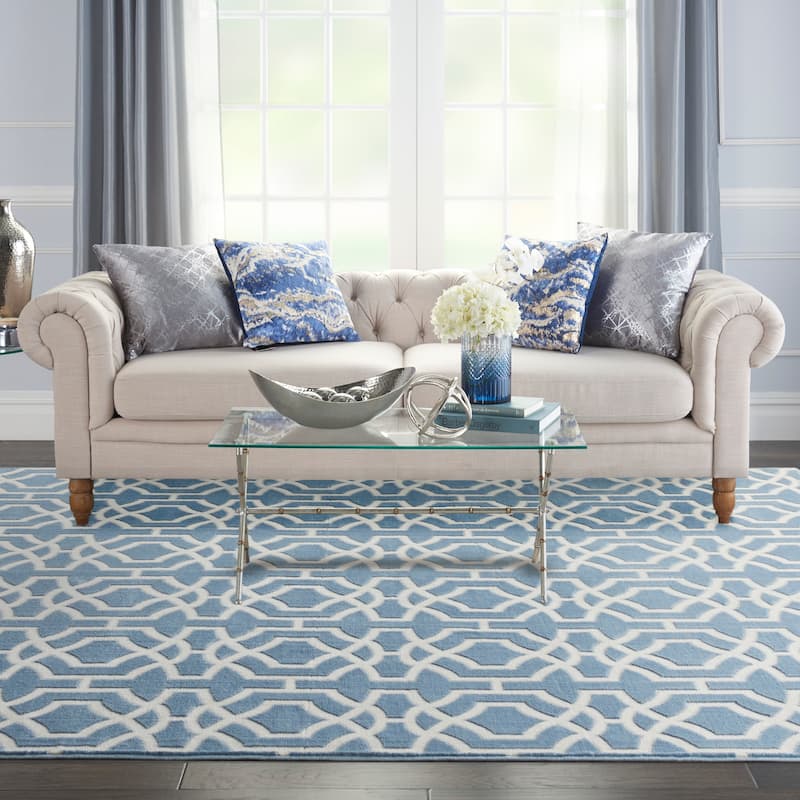 Nourison Joli Geometric Lattice Area Rug